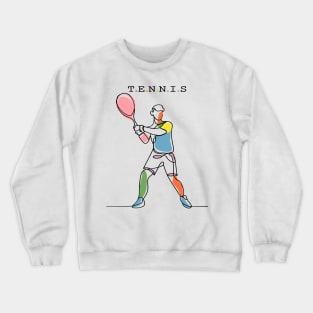 Tennis Sport Crewneck Sweatshirt